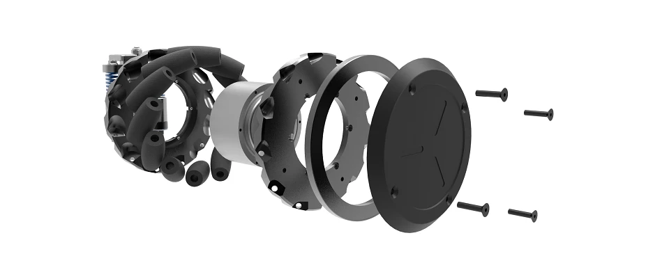RoboCT motorized mecanum wheel - 1